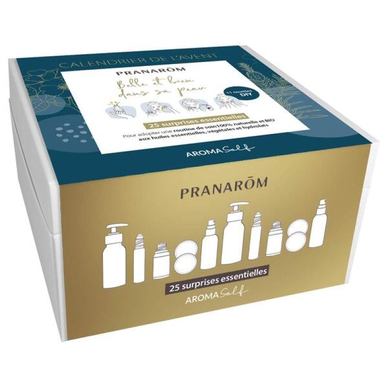 Pranarom - Coffret Calendrier de l'Avent Belle et Bien dans sa peau - 25 surprises