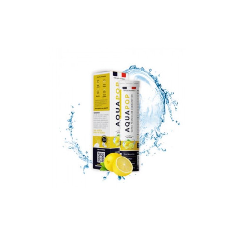 AQUAPOP • Citron • Hydratation • 20 comprimés