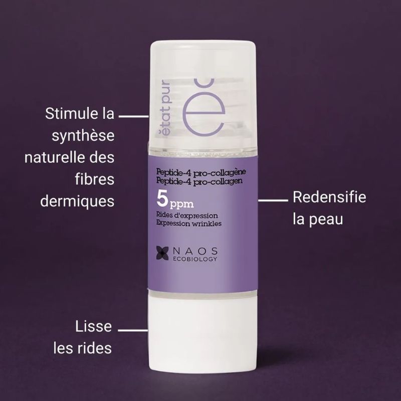 Peptide-4 pro-collagène 15ml | Rides d'expression