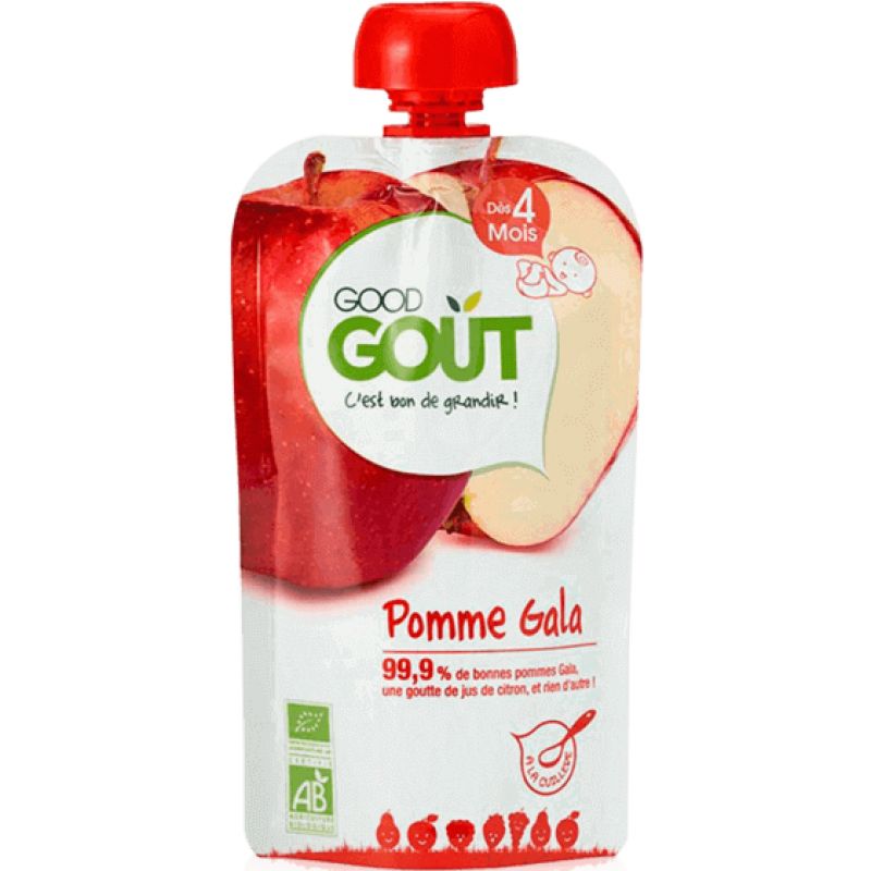 Good Goût Gourde Pomme Gala 120g