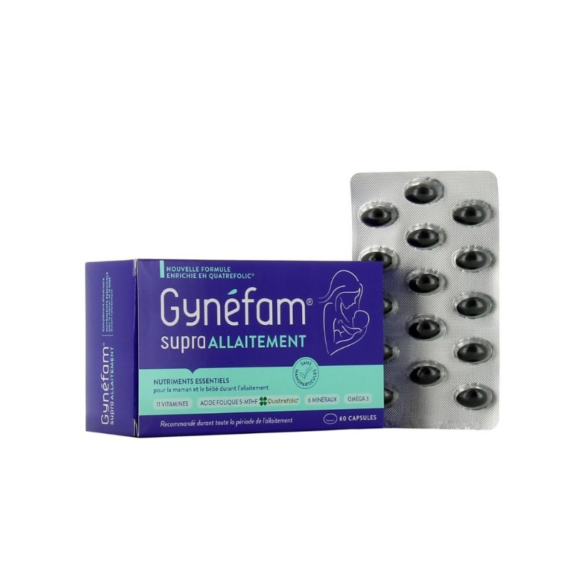 Pharmaservices - Gynéfam supra allaitement 60 capsules