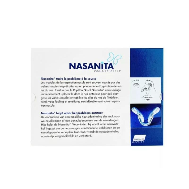 NASANITA  • Papillon Nasal Anti-Ronflement