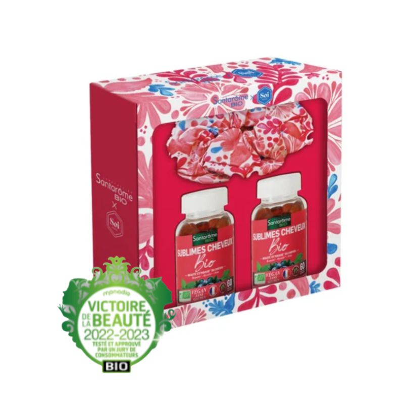 Coffret 💗 Gummies Sublimes Cheveux Bio x Soi Paris