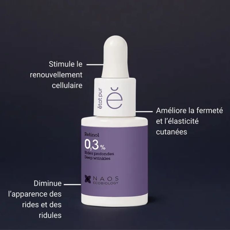 Retinol 0,3% 15ml | Rides profondes