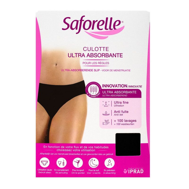 Saforelle Culotte Absorb Noir