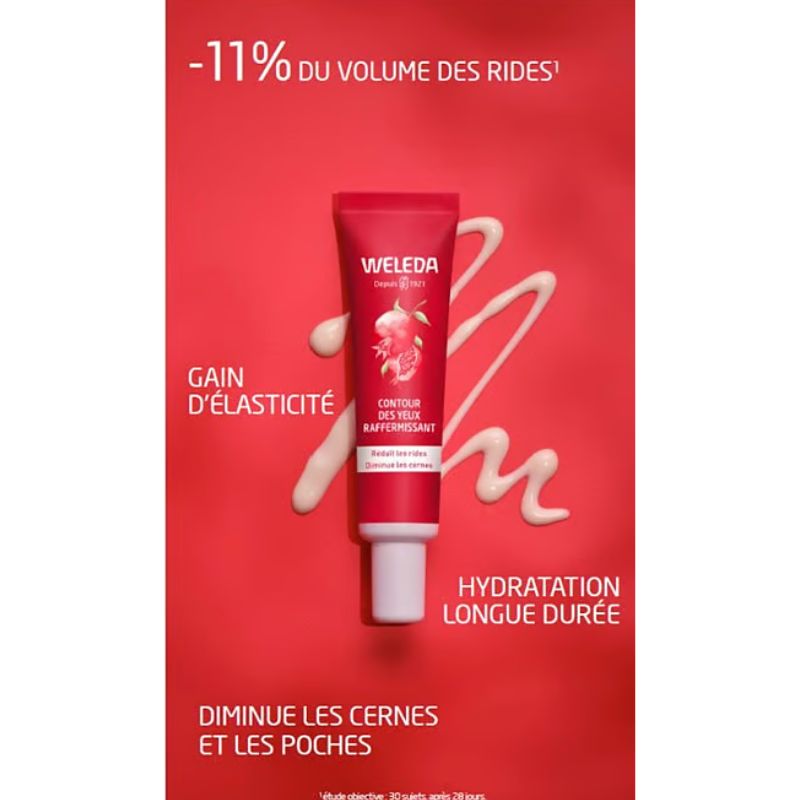 Contour des Yeux Raffermissant 12ml | Grenade et Peptides de Maca