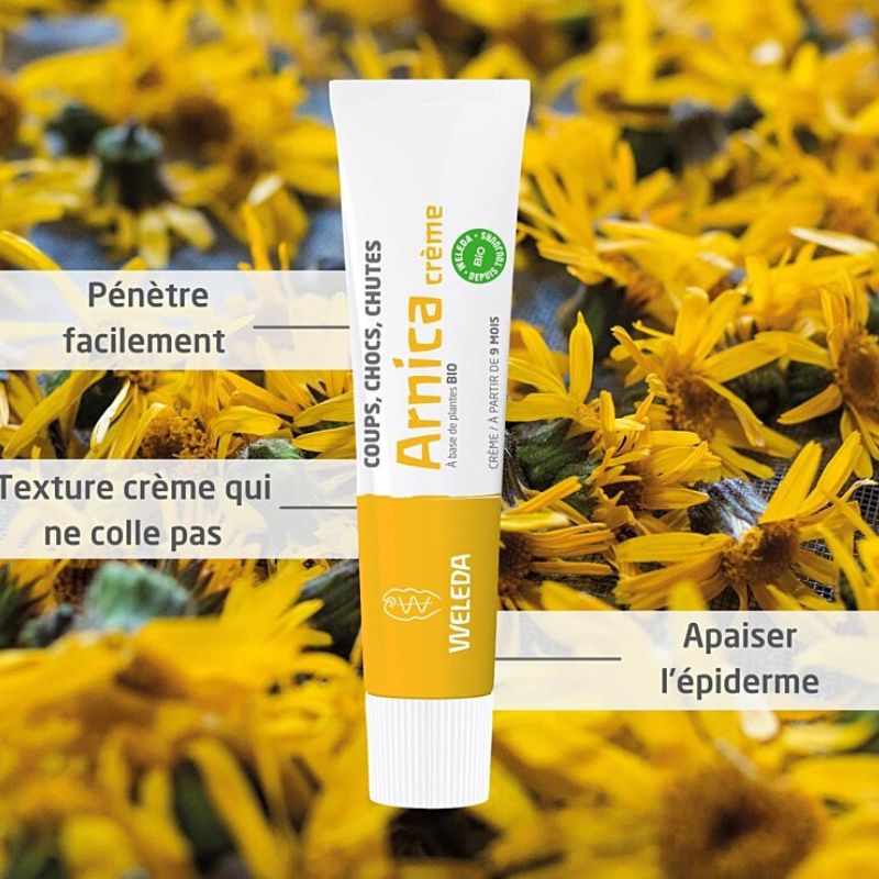 Arnica Crème 25g | Coups, chocs, chutes