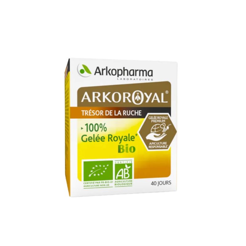 Arkoroyal • Trésor de la Ruche • Gelée Royale Bio • 40 jours