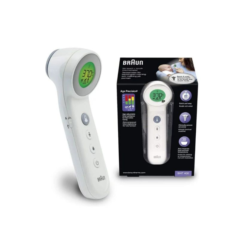 BRAUN THERMOMETRE FRONTAL SANS CONTACT - Parapharmacie Henry