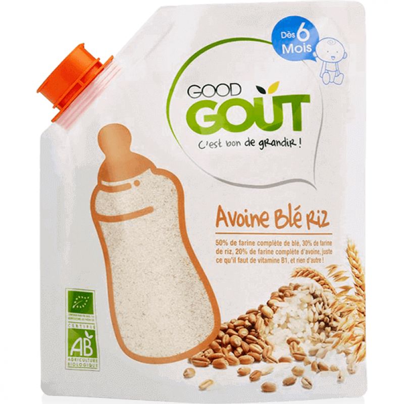 Good Goût Céréales Avoine Blé Riz 200g