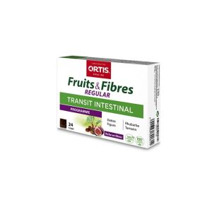 Fruits & Fibres REGULAR • Transit Intestinal • 24 cubes à mâcher