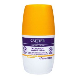 Déodorant Roll-On Efficacité 24h Bergamote & Orange 50mL