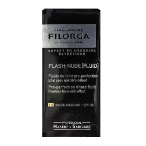 Flash-Nude Fluide de Teint Pro Perfection SPF30 (1.5 Nude-Medium) 30mL