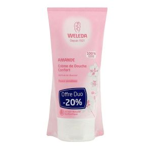 Crème douche confort à l'Amande 2x200ml