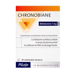 Chronobiane mélatonine 1mg 30 comprimés