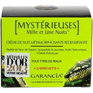 Mystérieuses 1001 Nuits Crème de Nuit Métamorphosante Redensifiante 30mL