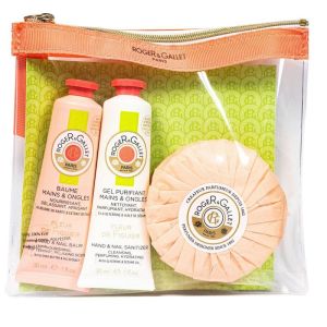 Trousse Fleur de Figuier Crème Mains 30mL + Gel Purifiant 30mL + Savon 100g