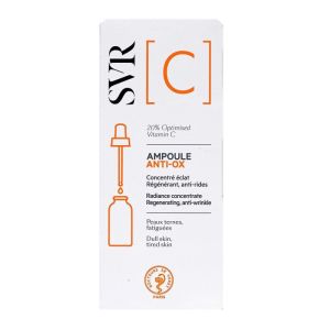 Ampoule C Anti-Ox Concentré Eclat Régénérant Anti-Rides 30mL