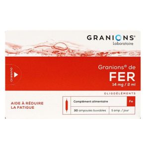 Granions De Fer Amp Buv 2ml 30