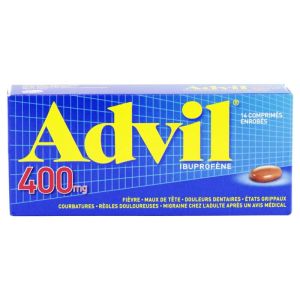 Adviltab 400mg Cpr 14