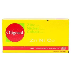 Oligosol Zn-ni-co Amp 2ml 28