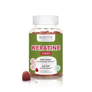 Biocyte Keratine Beauté et croissance des cheveux - 60 gommes