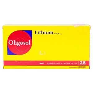 Oligosol Lithium Amp 2ml 28