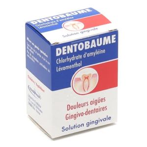 Dentobaume - Douleurs Aigües Gingivo-dentaires - Solution Gingivale