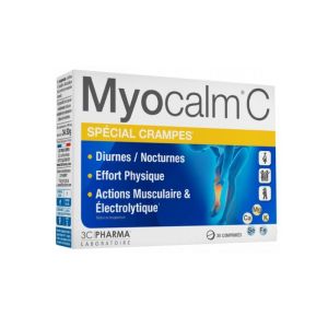 3C Pharma Myocalm C-Cramp Cpr 30