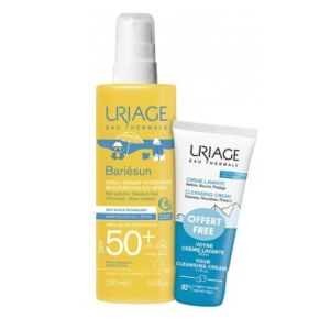 Bariésun - LOT Spray Enfant Hydratant - SPF50+ 🌞🌞🌞 200 ml + Crème Lavante 50 ml Offerte 🎁