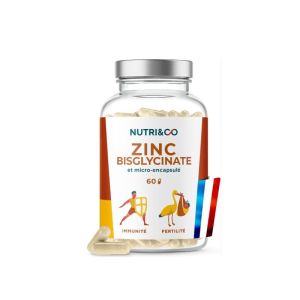 Zinc Bisglycinate & micro-encapsulé • 60 g