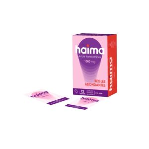 Haima • 1000 Mg Acide tranexamique • Règles abondantes