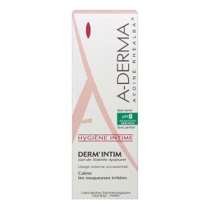 Derm'Intim pH8 Gel de Toilette Apaisant 200mL