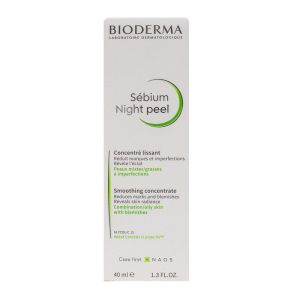 Sebium Night Peel Concentré Lissant 40mL