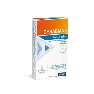 Dynabiane • Focus Plus • Performances intellectuelles - Fatigue - Mémoire • 30 comprimés