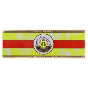 Savons Parfumés Fleur d'Osmanthus 3x100g