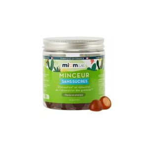 Minceur • sans sucres • Plantes et chrome • 42 gommes