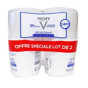 Vichy Deod S/alu Bille 50ml X2