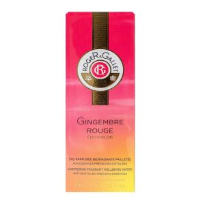 Eau Parfumée Bienfaisante Pailletée Gingembre Rouge Or 100mL