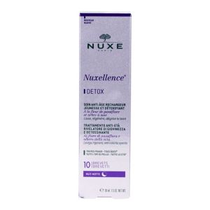 Nuxellence Detox Soin Nuit Anti-Âge Jeunesse Detoxifiant 50mL