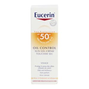 Oil Control Sun Protection Gel-Crème Toucher Sec SPF50+ 50mL