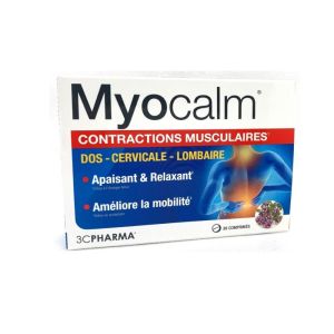 3C Pharma Myocalm Patch X4