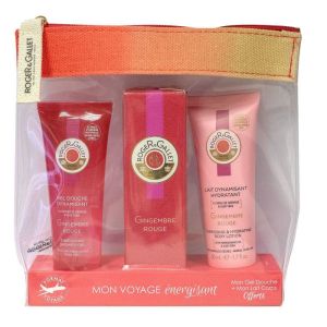 Trousse Gingembre Rouge Eau Parfumée + Gel Douche & Lait Hydratant offerts