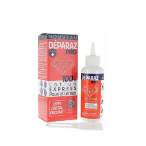 Deparaz Pro • Lotion Express Poux et Lentes • Effet Cristal • 72h