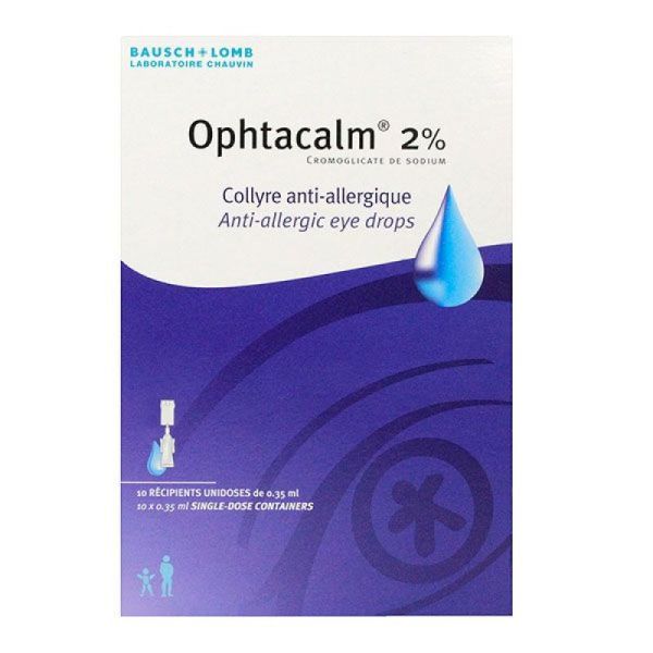 Ophtacalm Collyre /10 Unidoses