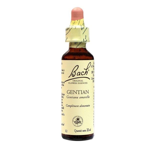 Fl-bach Gentian N°12 20ml