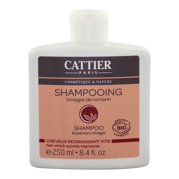 Shampoing Vinaigre de Romarin Cheveux Gras 250mL