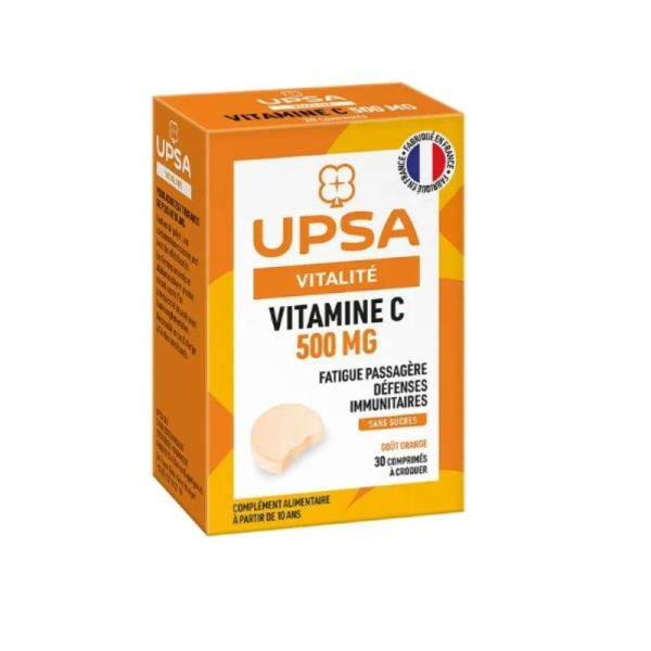 Vitamines C 500 Mg Comprimés à croquer 15 X2