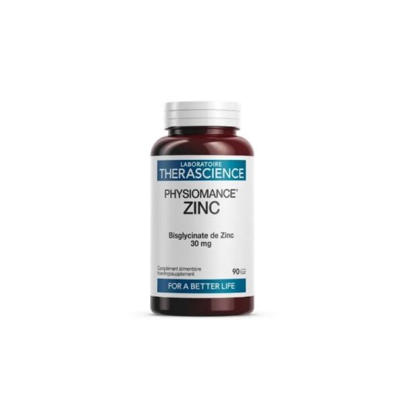 Physiomance Zinc - Bisglycinate de Zinc - 90 comprimés