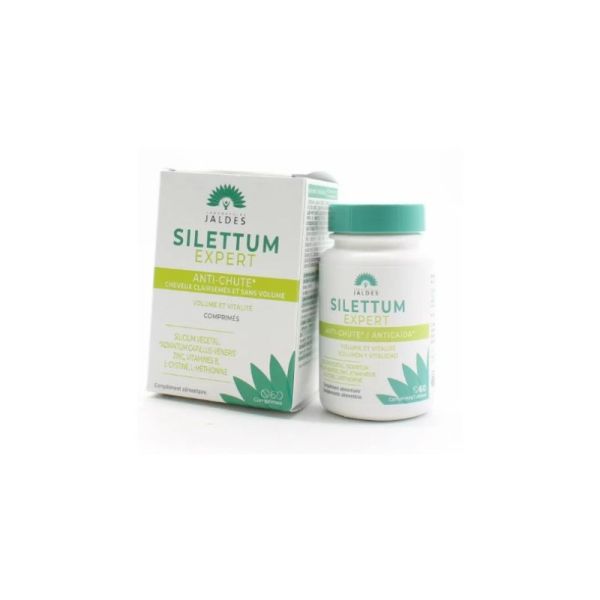 Silettum • EXPERT •  Anti-chute • Cheveux Volume et Vitalité • 60 comprimés